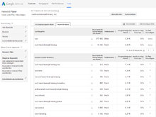 kostenlose SEO Tools - Google Keyword Planer